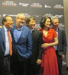 Yo-Yo Ma, Morgan Neville, Shane Shanahan, Cristina Pato and Colin Jacobsen